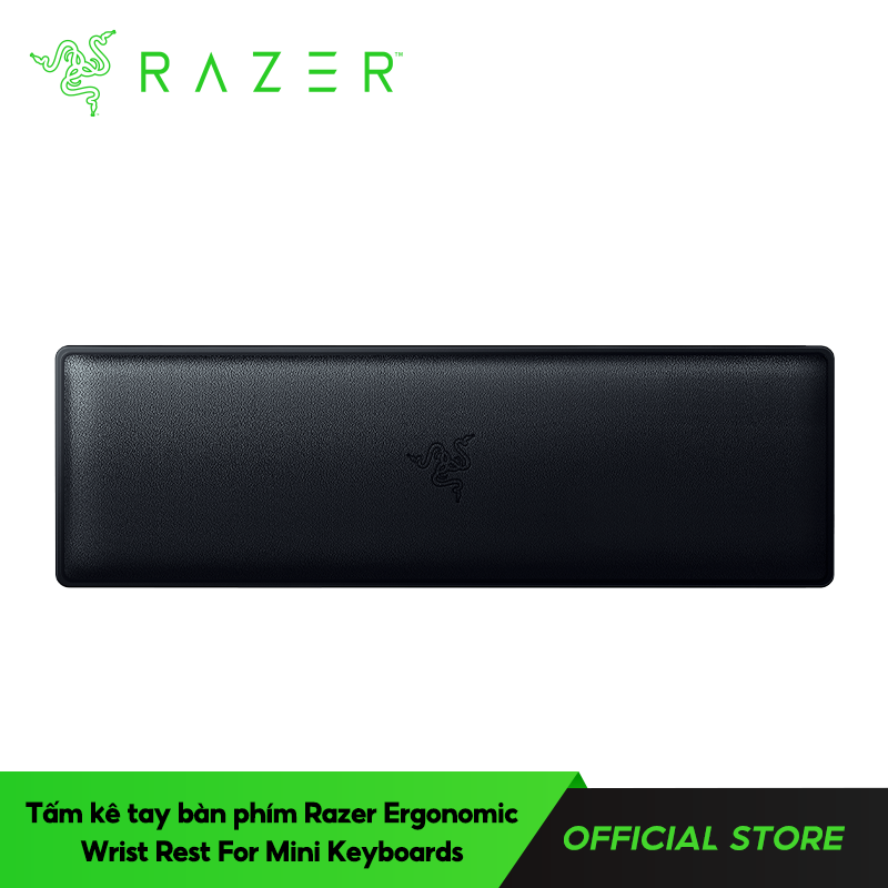 Tấm kê tay bàn phím Razer Ergonomic Wrist Rest For Mini Keyboards_RC21-01720100-R3M1- HÀNG CHÍNH HÃNG