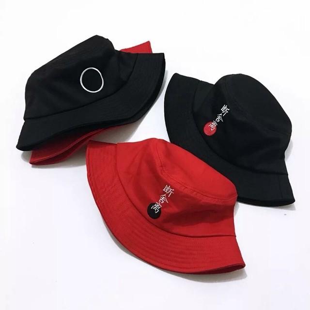 Mũ Bucket Chữ Nhật Jussy Fashion Phong Cách Nón Tai Bèo Hot Trend