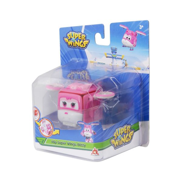 Đồ chơi mô hình SUPERWINGS Hộp biến hình Super wings- Dizzy lốc xoáy YW740574