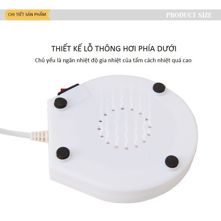 ROGTZ Đế Giữ Nhiệt 60 Độ Cho Đồ Uống - Hàng Nhập Khẩu