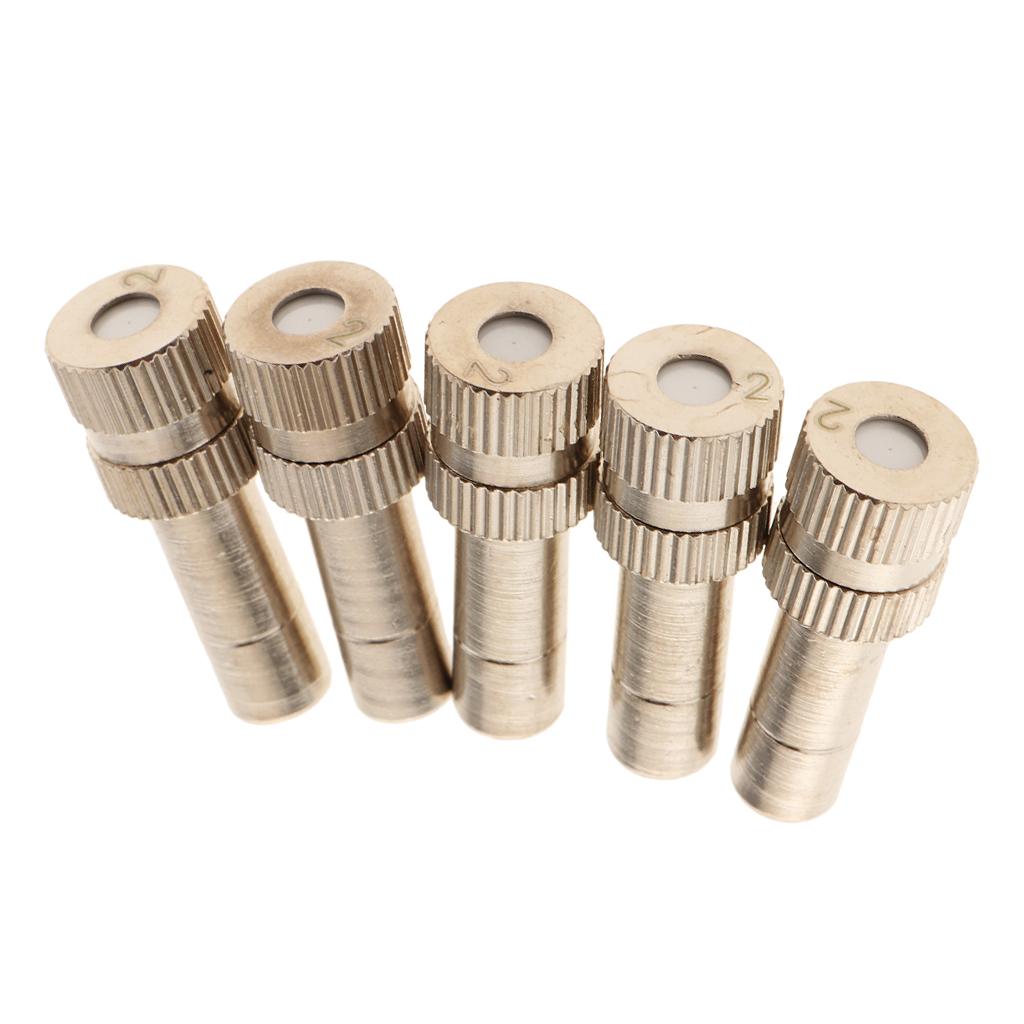 10 x 0.2mm Low Pressure  Nozzle 6mm Mist Nozzle Irrigation Tool