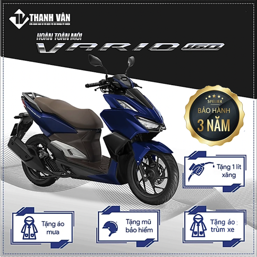 Xe máy Honda Vario 160 - Phiên bản Cao cấp