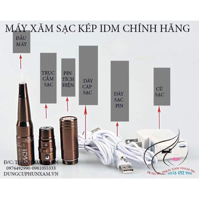 MÁY SẠC KÉP CỰC BỀN VÀ PHUN ĐẸP ( tặng kèm kim + đầu nhựa