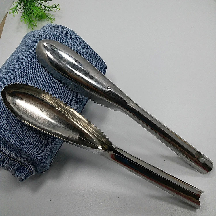 Dụng cụ đánh vảy cá inox 23.3x3.5cm PaKaSa - Hàng chính hãng