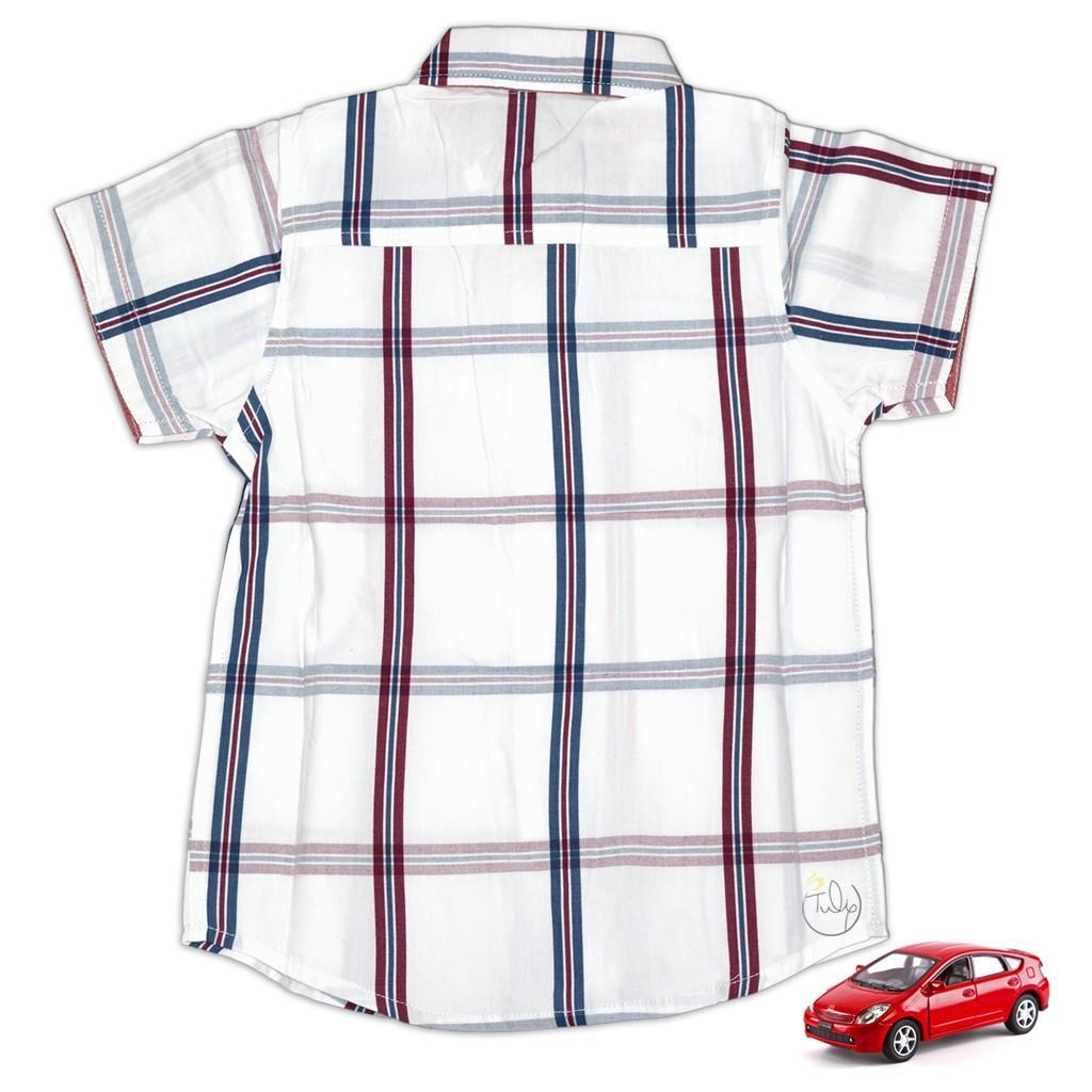 Áo sơ mi sọc bé trai