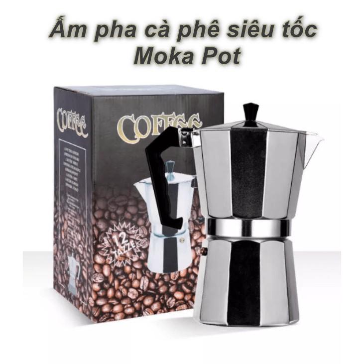 Ấm pha cà phê Moka Pot (1-3 ly) ️ FREESHIP ️