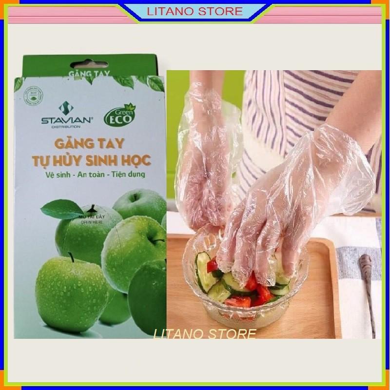 Găng Tay Tự Hủy Sinh Học An Toàn Green Eco STAVIAN