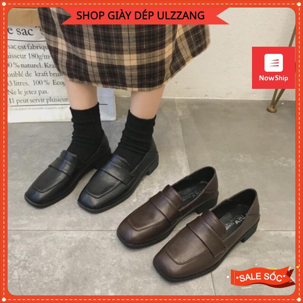 CÓ SẴN  boots cổ ngắn da lỳ