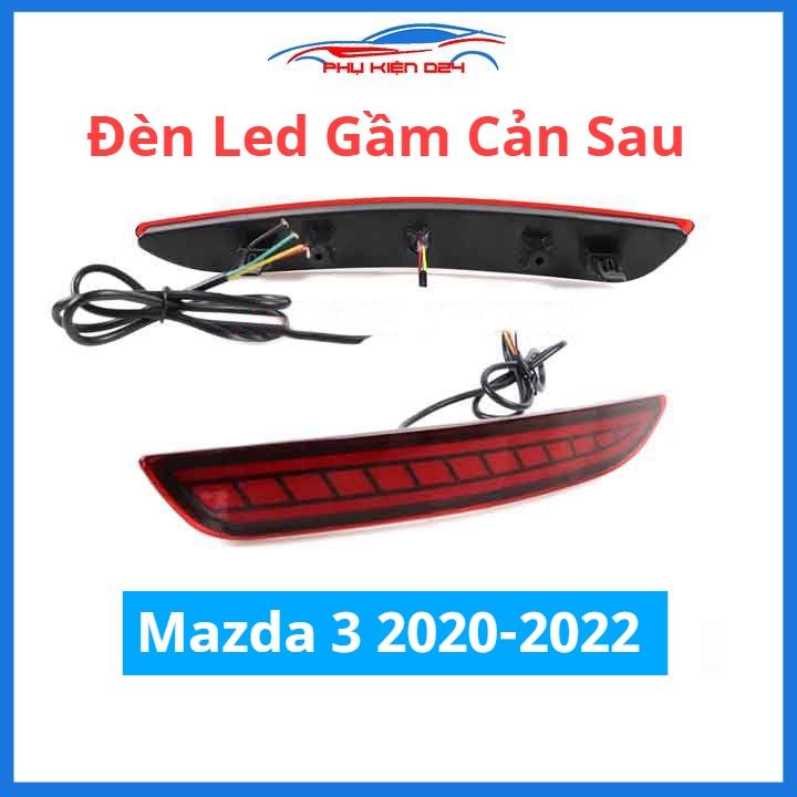 Đèn led gầm cản sau ô tô Mazda 3 2020-2021-2022