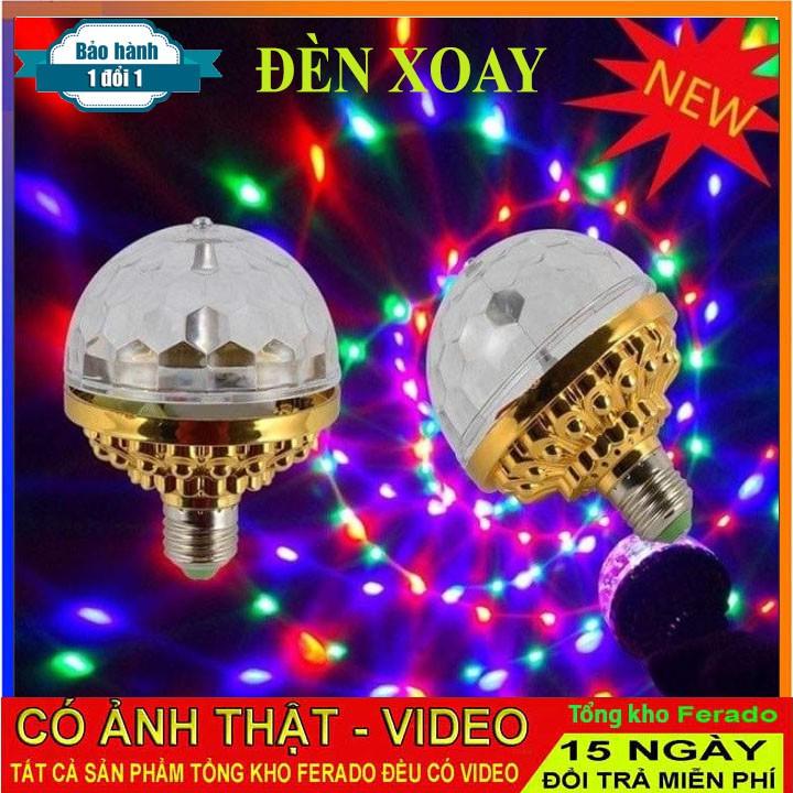 Đèn LED Xoay 7 Màu Cảm Ứng Theo Tiếng Nhạc Electronics Mẫu Mới 2021  SIÊU HOT