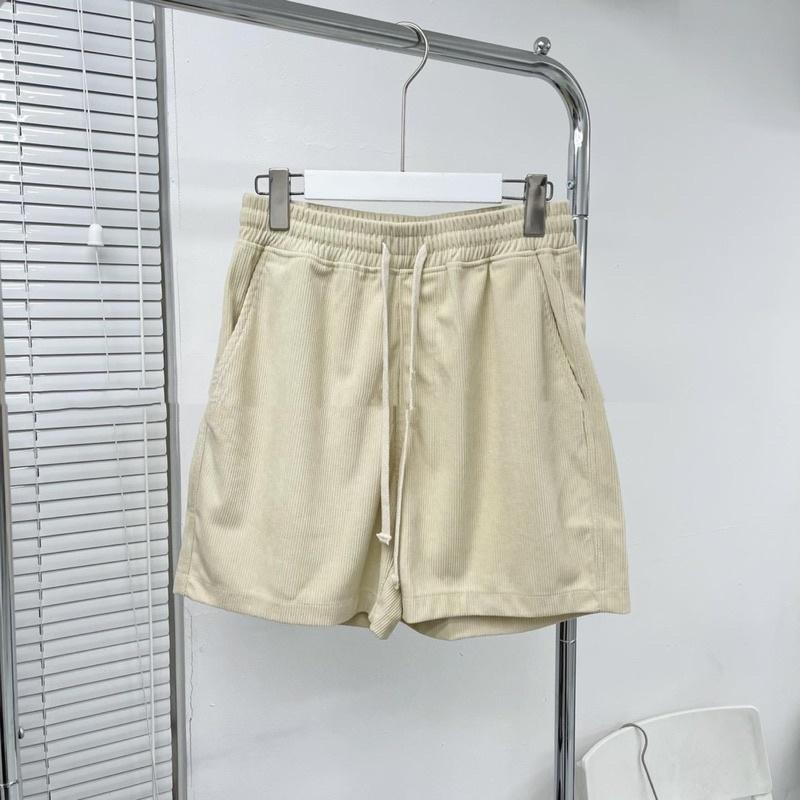 quần short nhung tăm unisex 4 màu