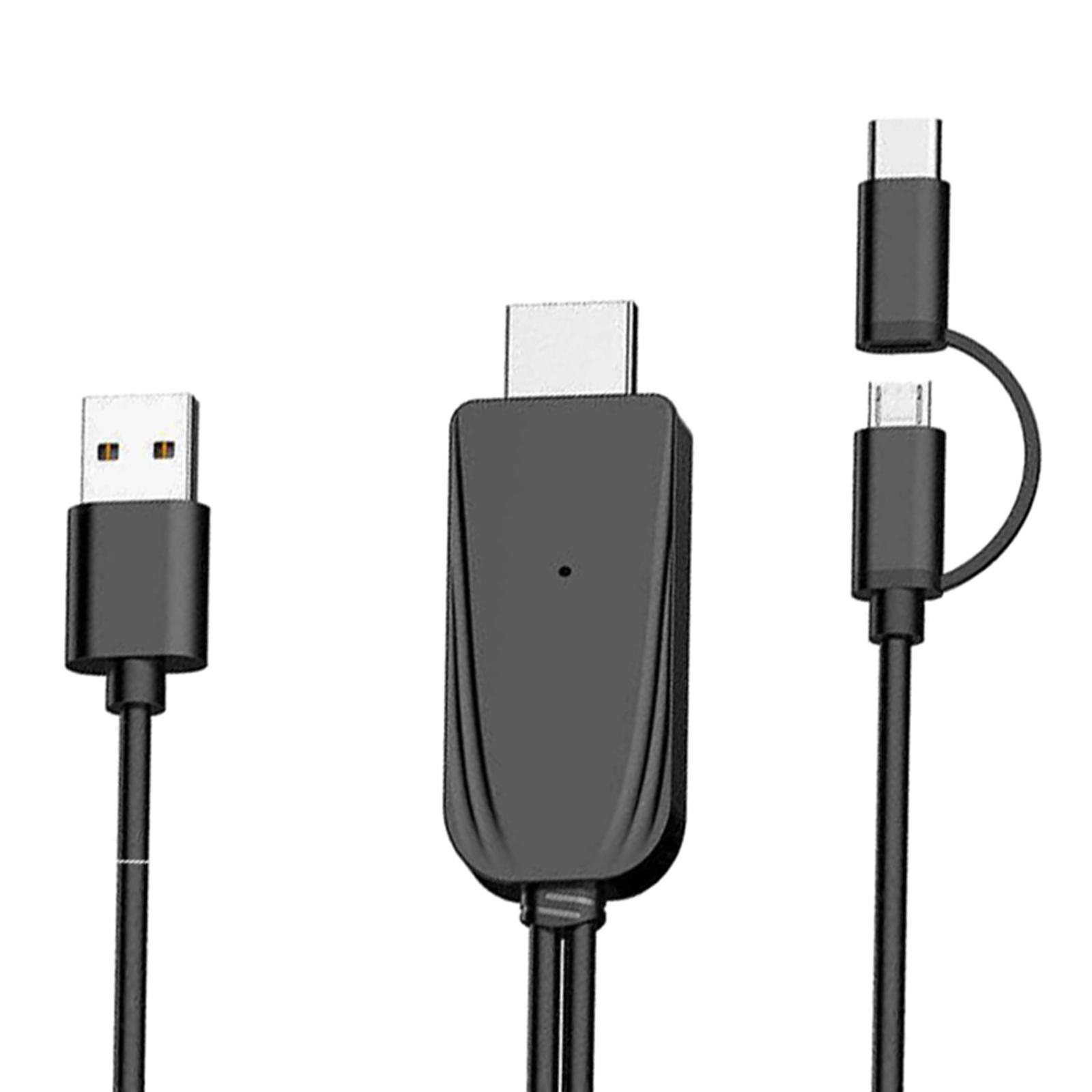 HDMI Converter Adapter USB-C Micro USB Type C to HDMI for Android Phone to TV Projector