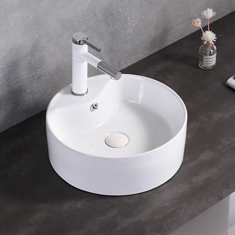 Lavabo đặt bàn sứ