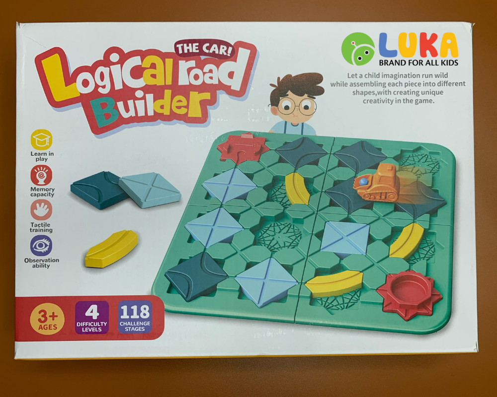 Đồ chơi trẻ em con đường tư duy chính hãng Luka cho bé từ 2 tuổi cùng tương tác với mẹ