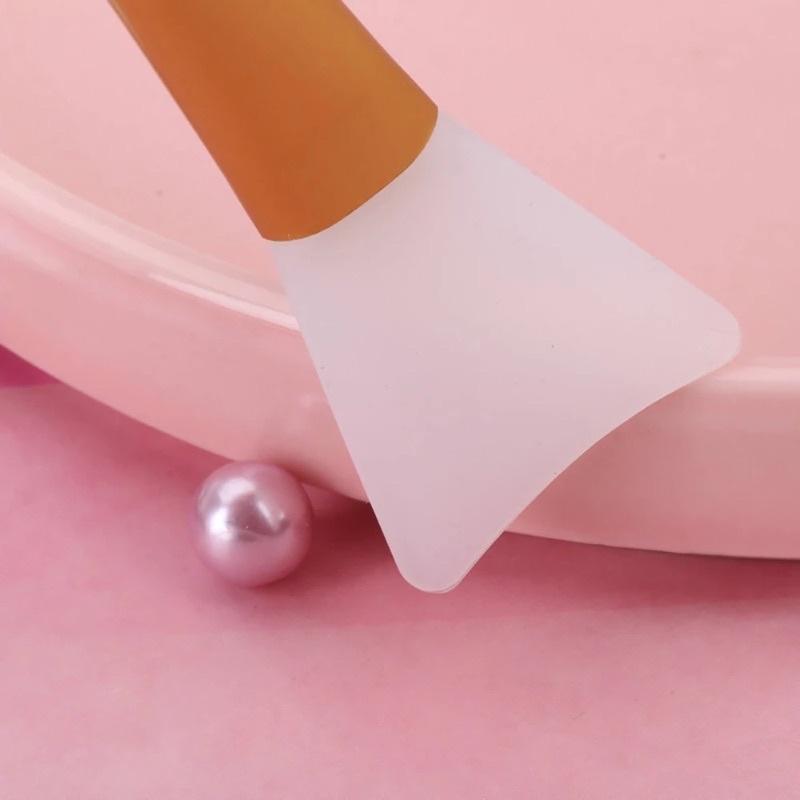 Cọ quét mặt nạ sillicon (màu hồng)