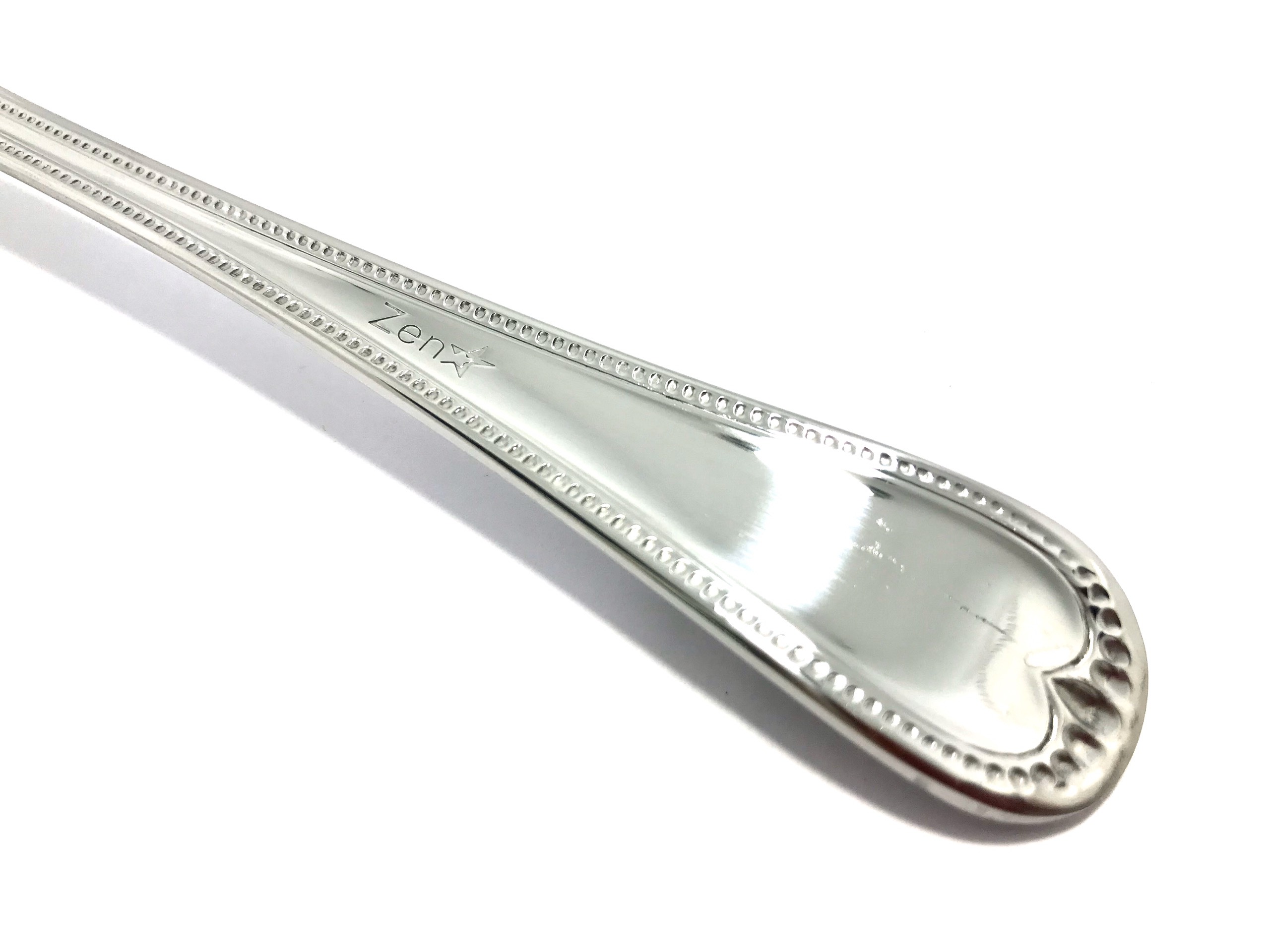 Bộ muỗng nĩa hoạ tiết viền chấm bi Z06 ( 5 bộ)