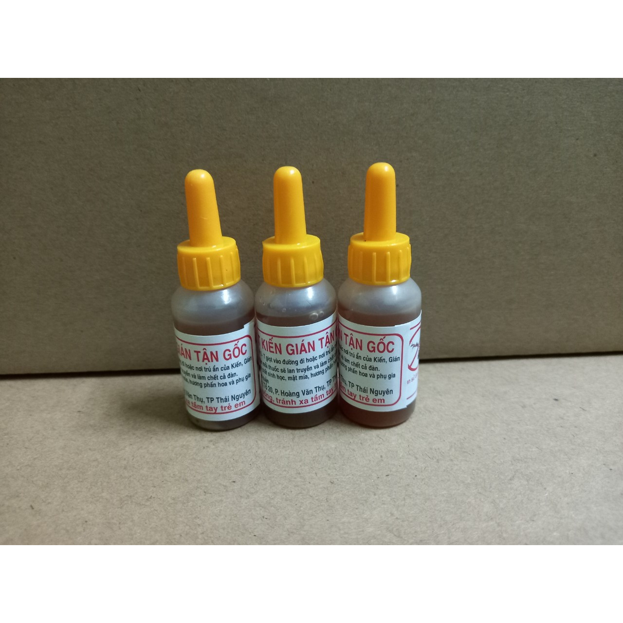 Thuốc diệt kiến gián sinh học không mùi combo 3 chai 10ml