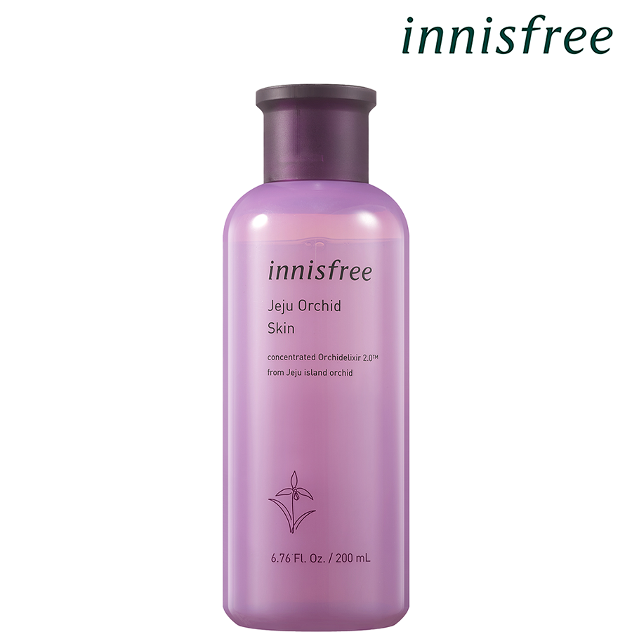 Nước cân bằng chống lão hóa hoa lan tím Innisfree Jeju Orchid Skin 200ml