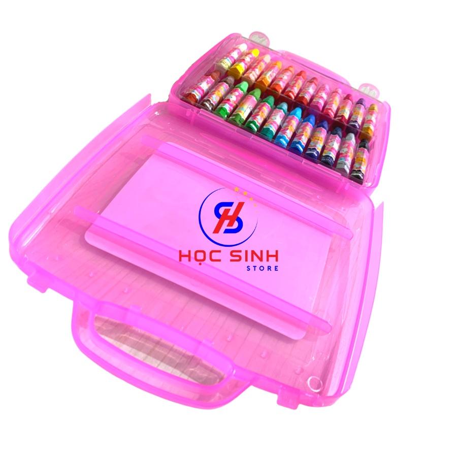 Hộp 24 Cây Bút Sáp Màu TTORU D.A P&T Hàn Quốc