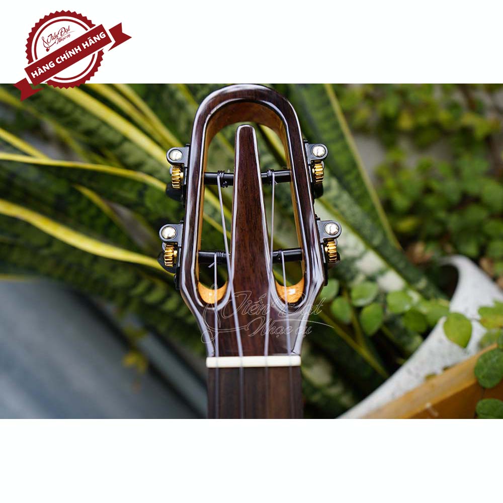 Đàn Ukulele Concert SQOE SQ UK-2420C, Gỗ KOA Nguyên Tấm Cao Cấp, Kèm Quà Tặng - Hàng Chính Hãng