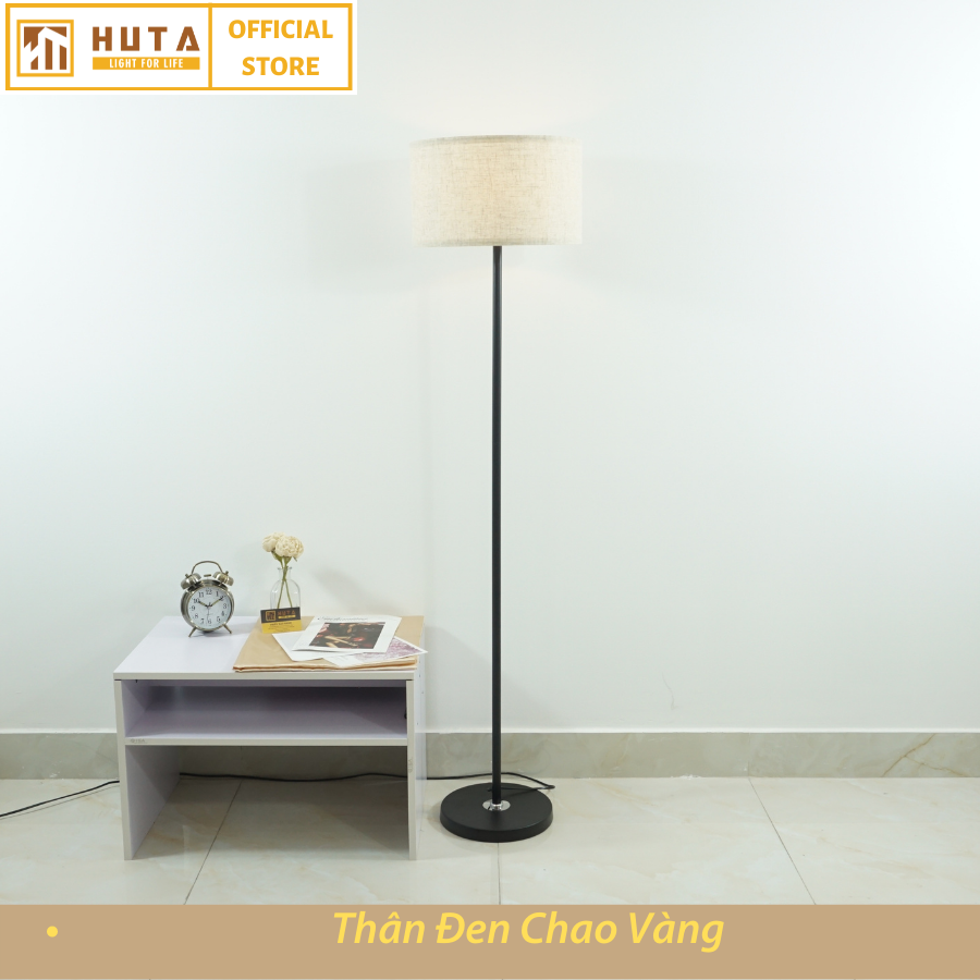 Đèn Cây Đứng HUTA KT4 Cao Cấp, Sang Trọng, Decor Trang Trí Phòng Ngủ, Sofa, Phòng Khách, Điều Chỉnh Độ Sáng, Bóng Led Ánh Sáng Vàng