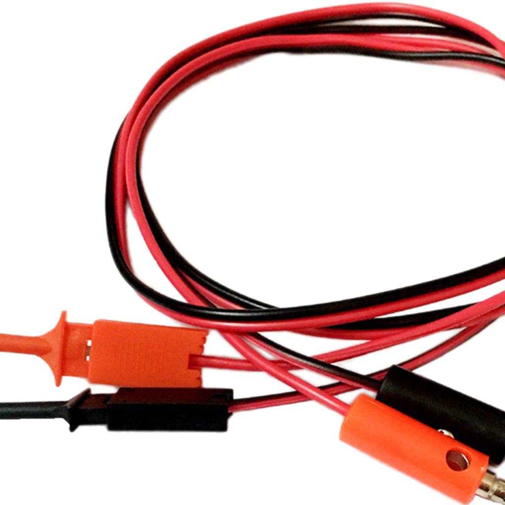 4.0mm Multimeter Banana Plug To Test Hook Wire Cable For Electrical Testing