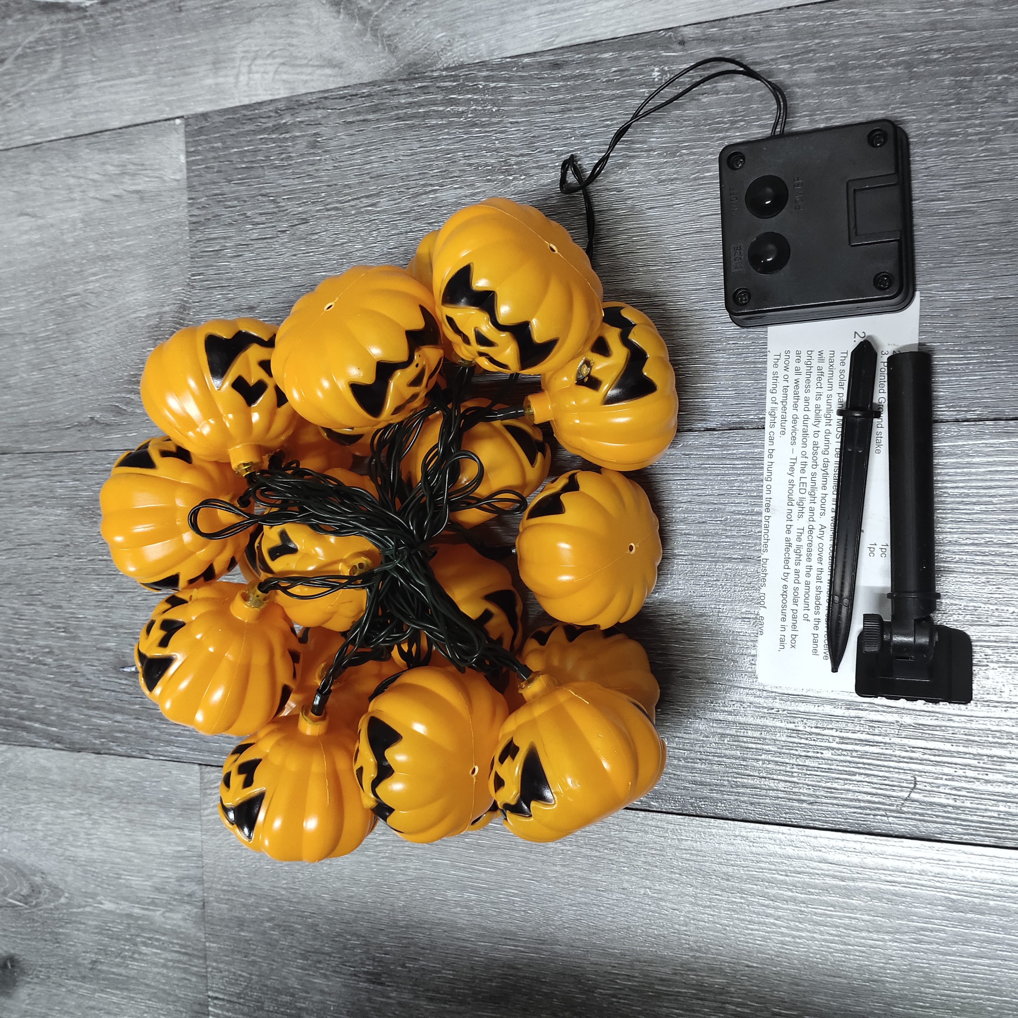 Dây đèn led bí ngô trang trí Halloween GV-PHSL-3