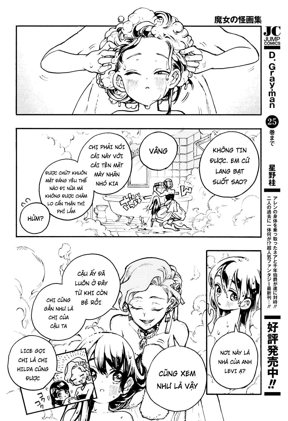 những bức họa quái dị của phù thủy chapter 15.1 18