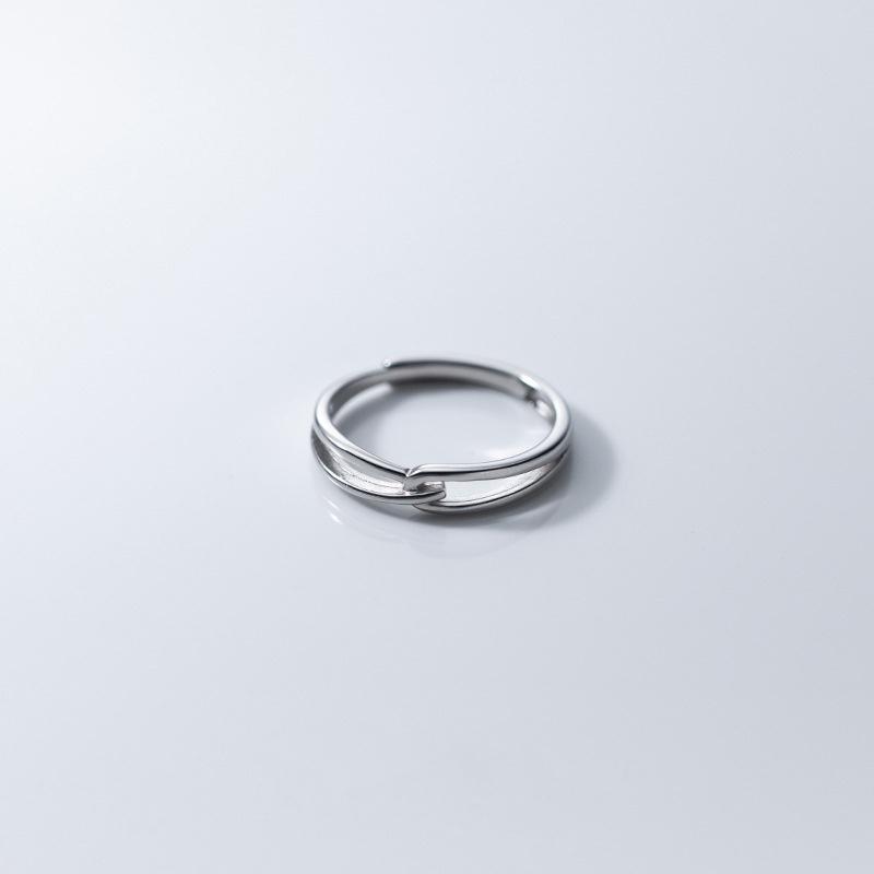Nhẫn Đôi Bạc Blue Peach Darling ND260