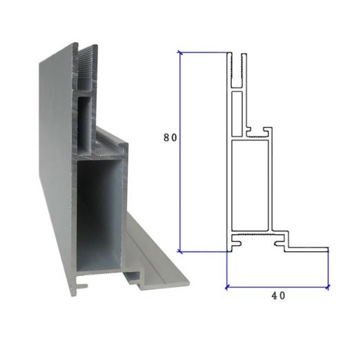 Nhôm thanh nhét cạnh 8cm