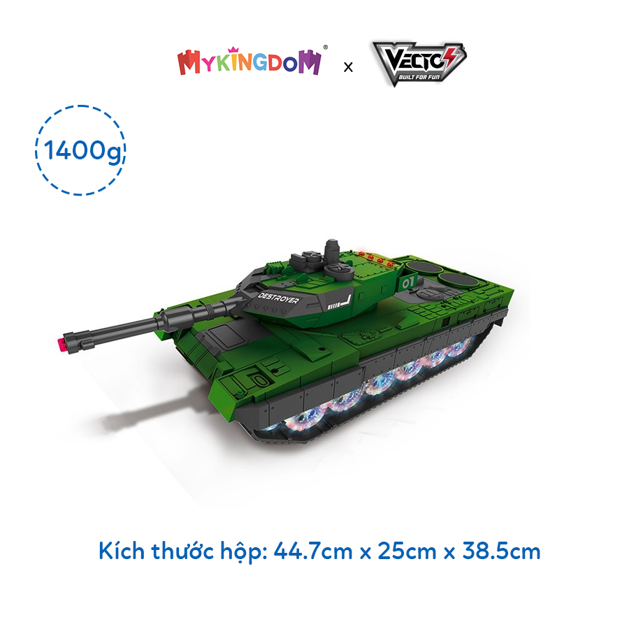 Đồ Chơi Robot Biến Hình Xe Tank Điều Khiển Từ Xa VECTO VT28165/GR