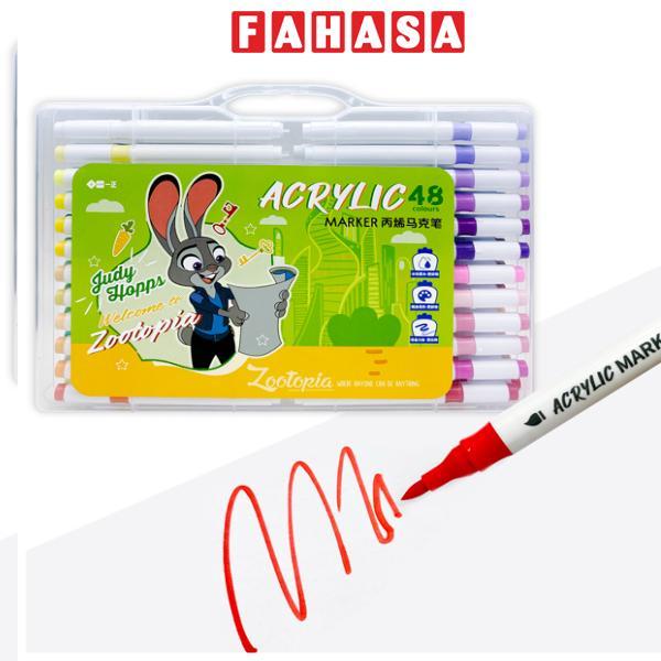 Hộp 48 Màu Marker Acrylic - iiGEN YZ360029