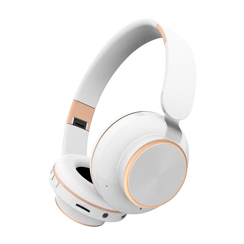 Giá thấp nhất mới gắn trên đầu Tai nghe Bluetooth thể thao không dây loa siêu trầm âm thanh nổi thẻ cắm điện thoại di động tai nghe máy tính