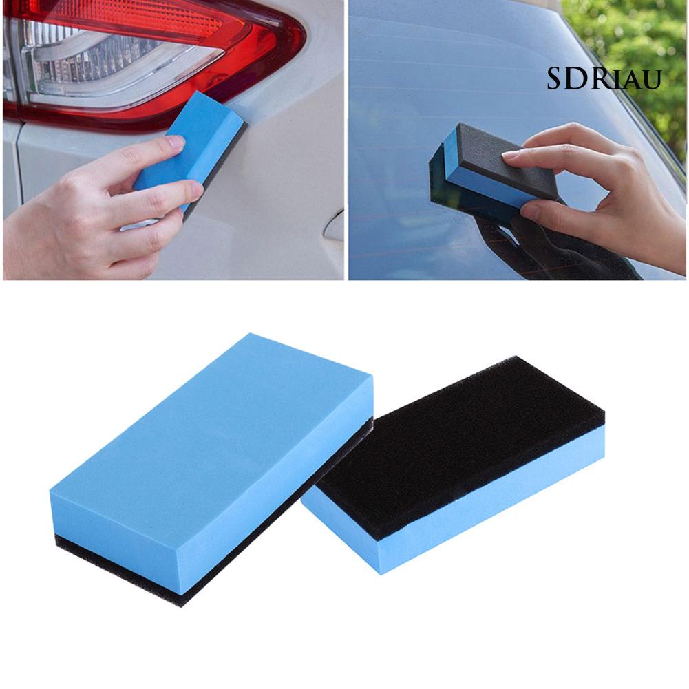 Bộ 2 Miếng Xốp Lau Kính Xe Hơi Bền Tẩy Vết Bẩn Hiệu Quả