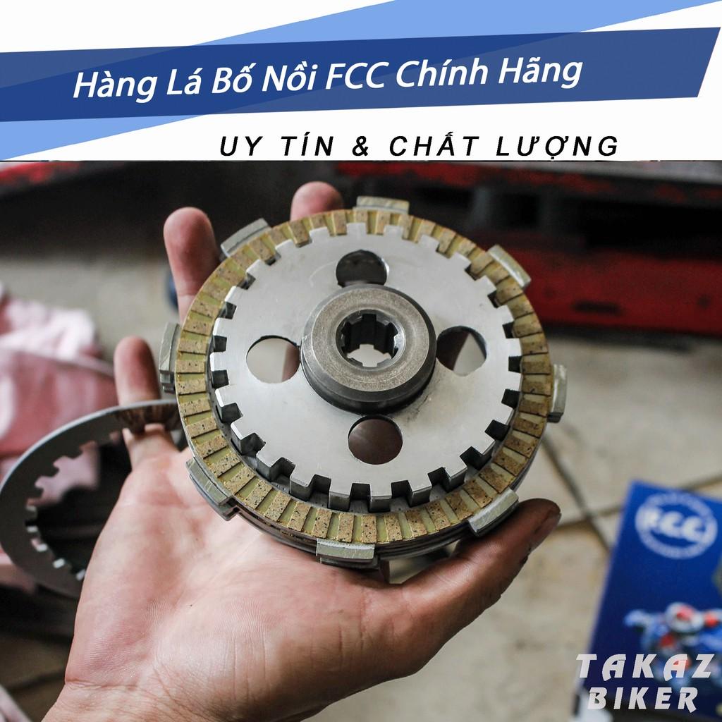 A5 bộ Lá bố nồi và Lá sắt FCC Ya Exciter 150cc
