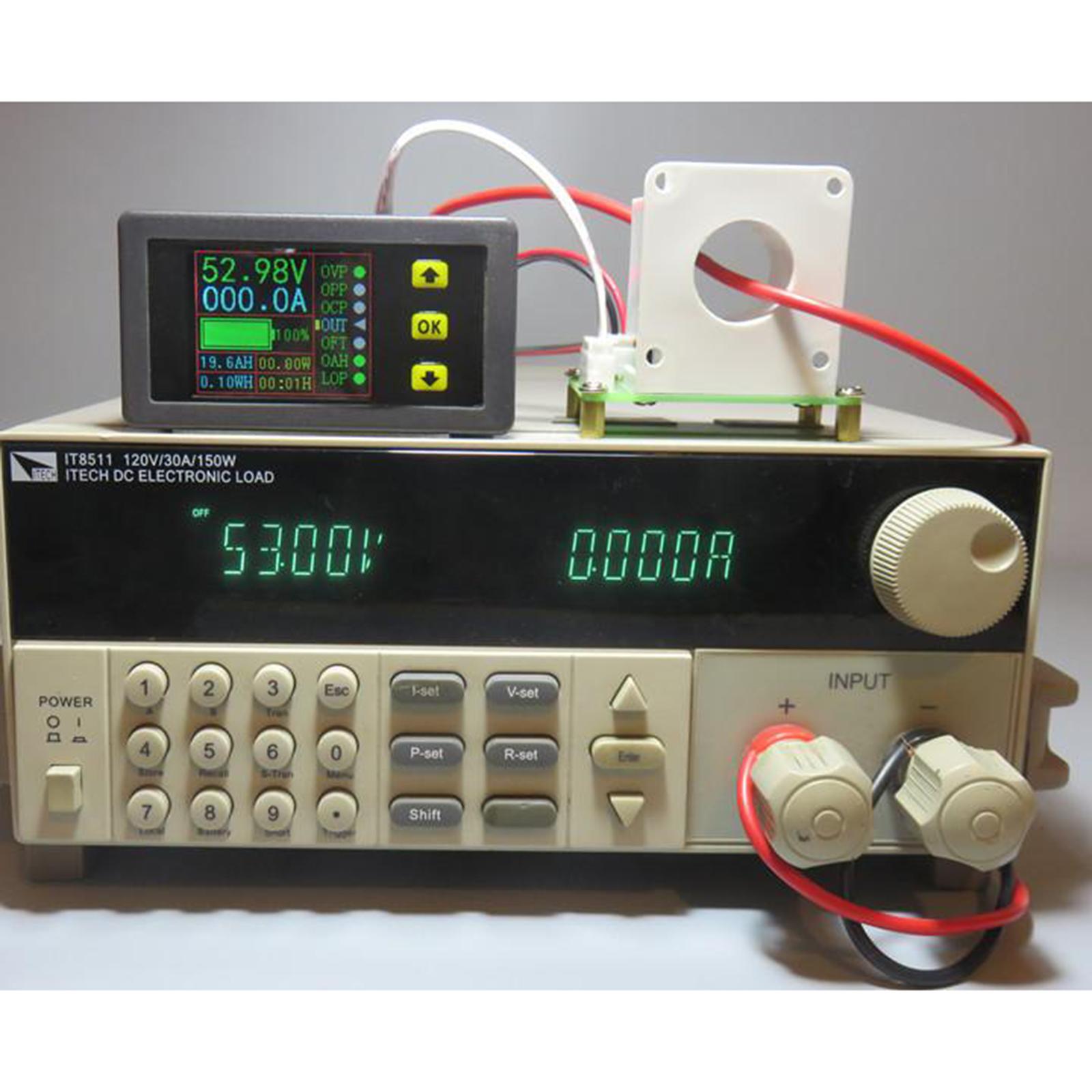 4 in 1 Digital LCD Panel Digital Power Watt Monitor Current Voltmeter Ammeter Voltage KWh Multimeter Tester Meter with Current Transformer
