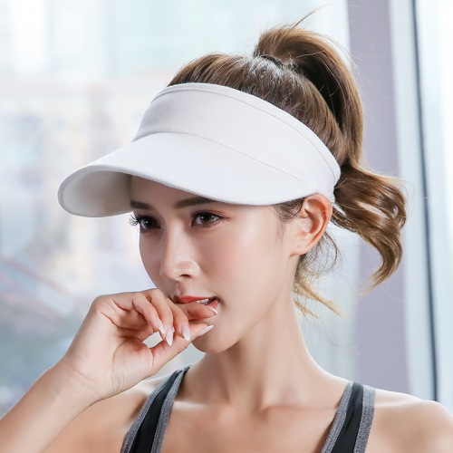 Mũ lưỡi trai nửa đầu không nóc, kiểu dáng thể thao, hở đầu, phong cách cho các bạn nữ – chất liệu co giãn