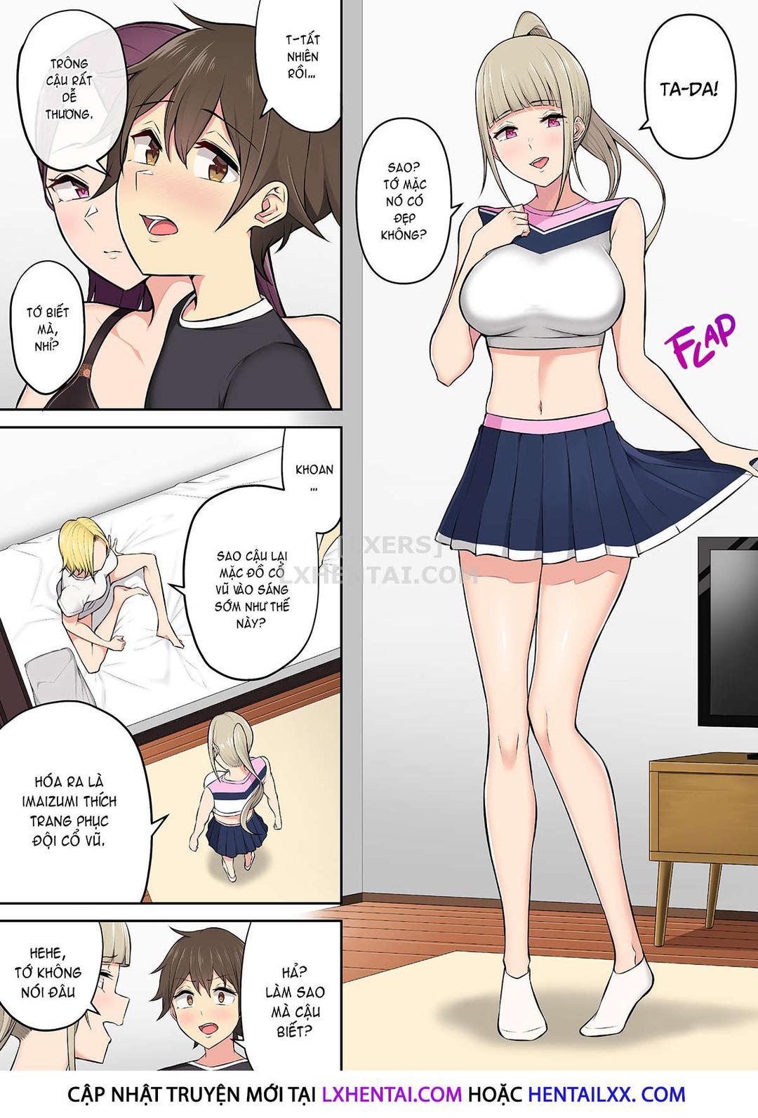 imaizumi đưa cả bầy gyaru về nhà mình chapter 3 12