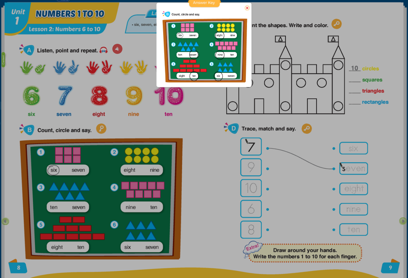 I-Learn Smart Start English for Math 1 Sách mềm sách học sinh