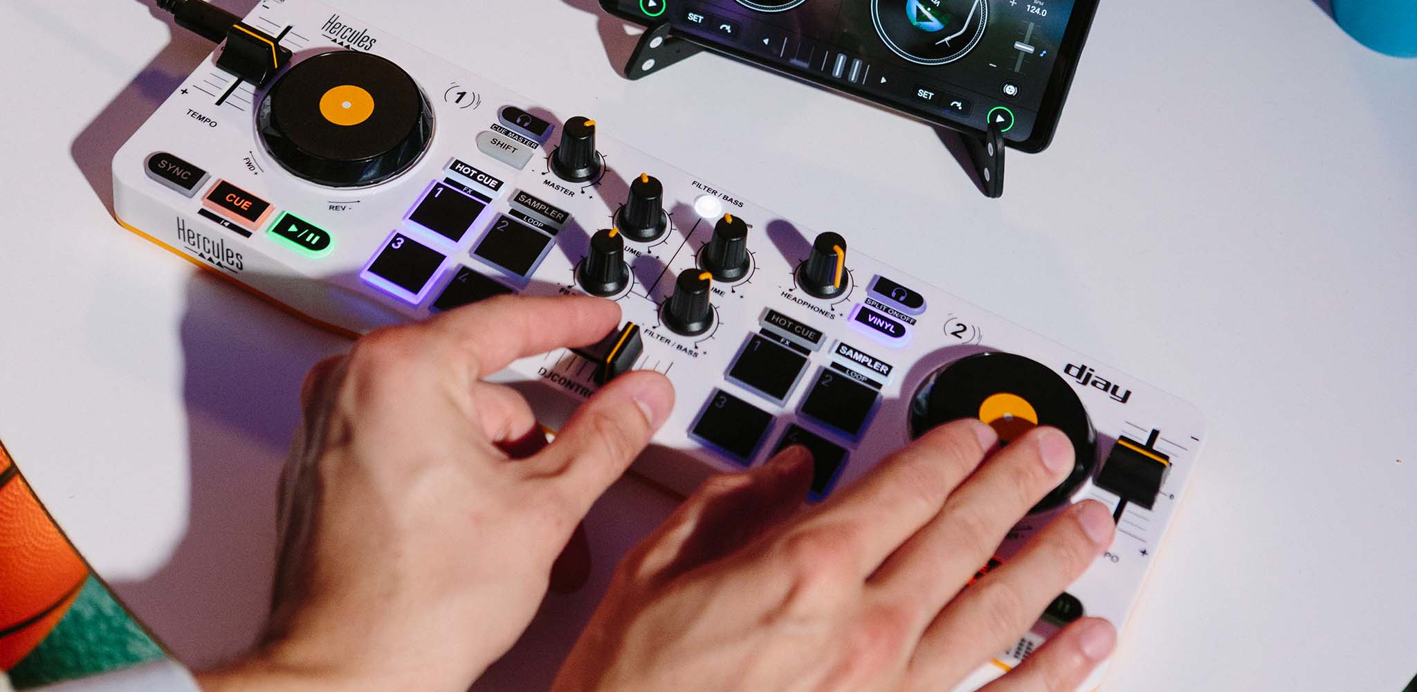 DJControl Mix bộ điều khiển DJ Hercules - HÀNG CHÍNH HÃNG