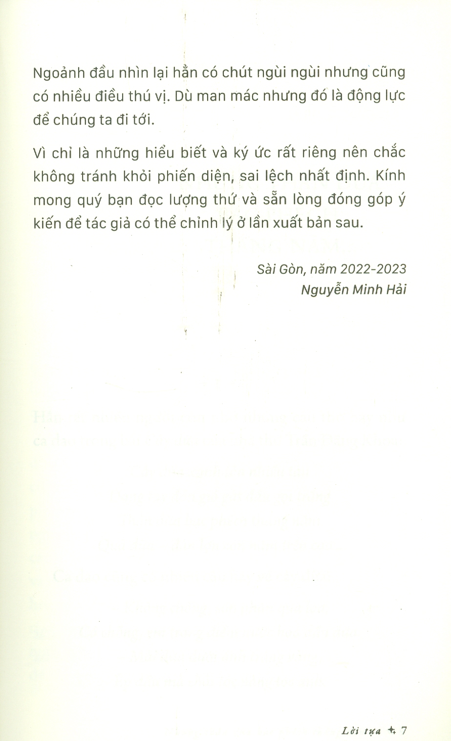 Thềm Cũ Đã Rêu Xanh (Tản Văn)