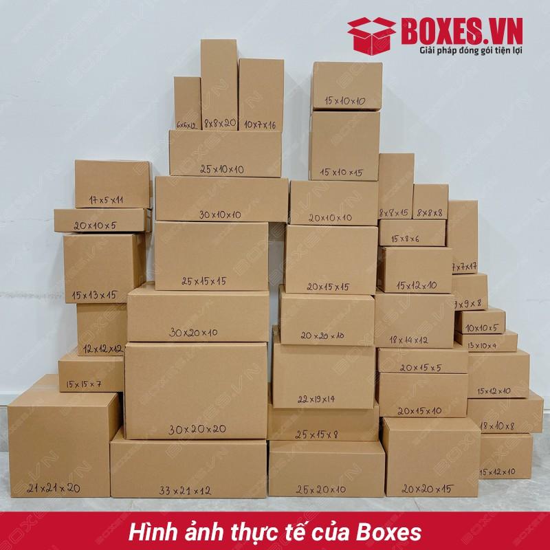 25x25x25 Combo 100 hộp Carton đóng gói hàng giá tại xưởng