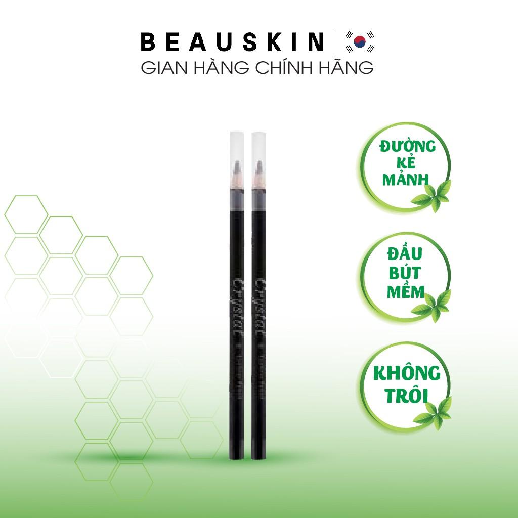 Chì Kẻ Mí Mắt BEAUSKIN Crystal Eyeliner Pencil Đường Kẻ Mảnh, Không Lem, Không Trôi 3.0g - BMEB0701110