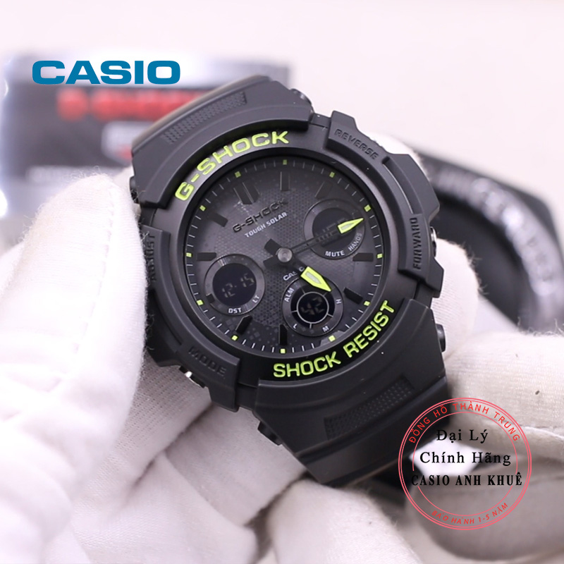 Đồng Hồ Nam Casio G-Shock AWR-M100SDC-1ADR Năng Lượng Mặt Trời