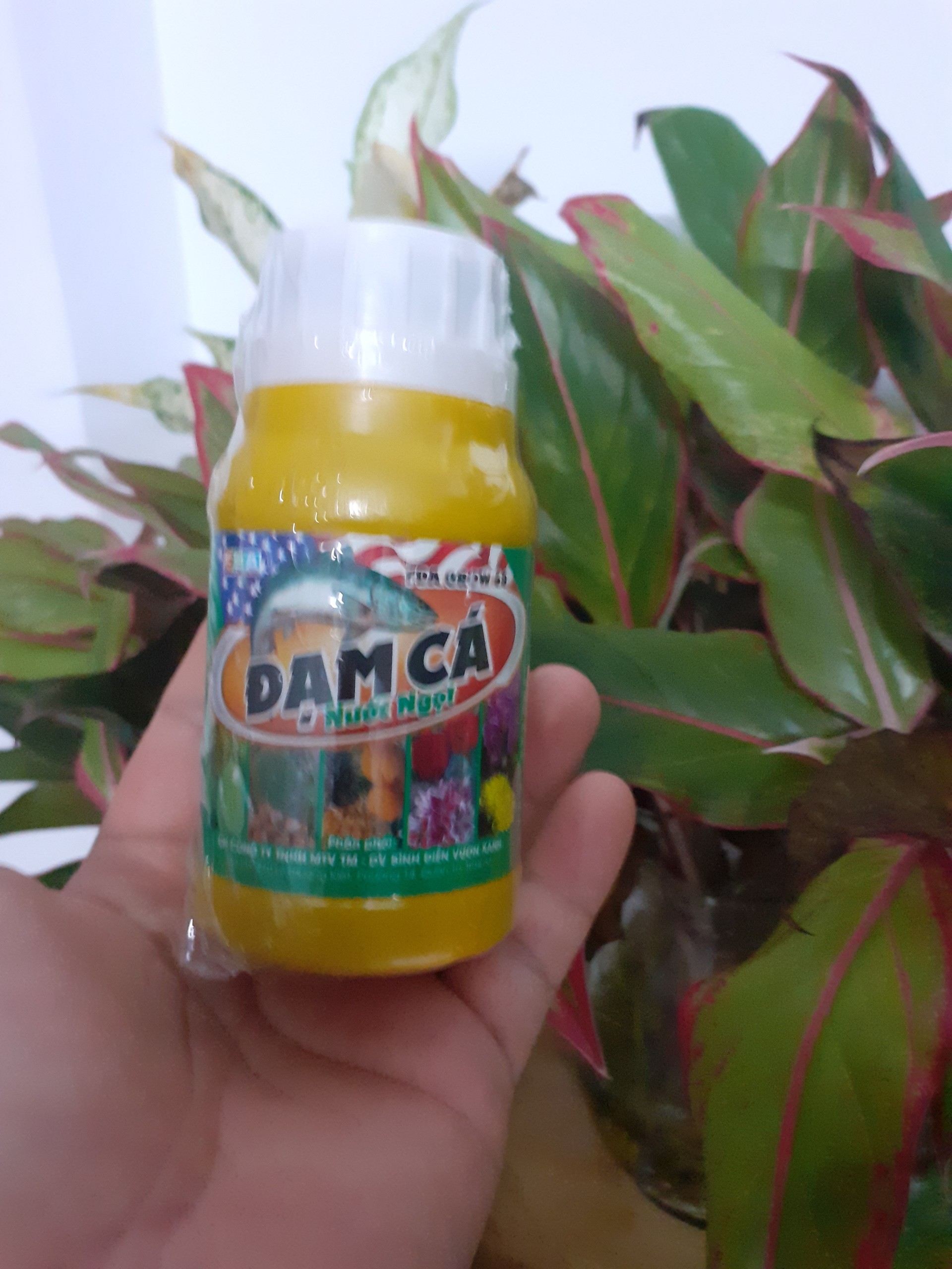Chai 100ml Đạm cá nước ngọt FDA Grow 68