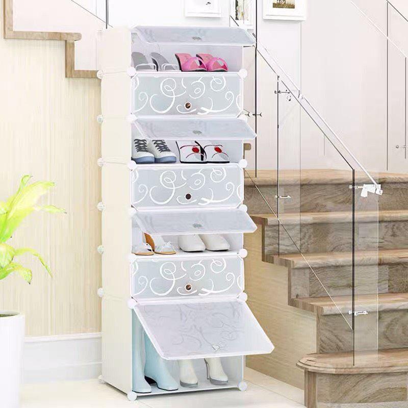 Tủ Giày Dép Nhựa Lắp Ghép 7 Ô Đa Năng Tiện Lợi