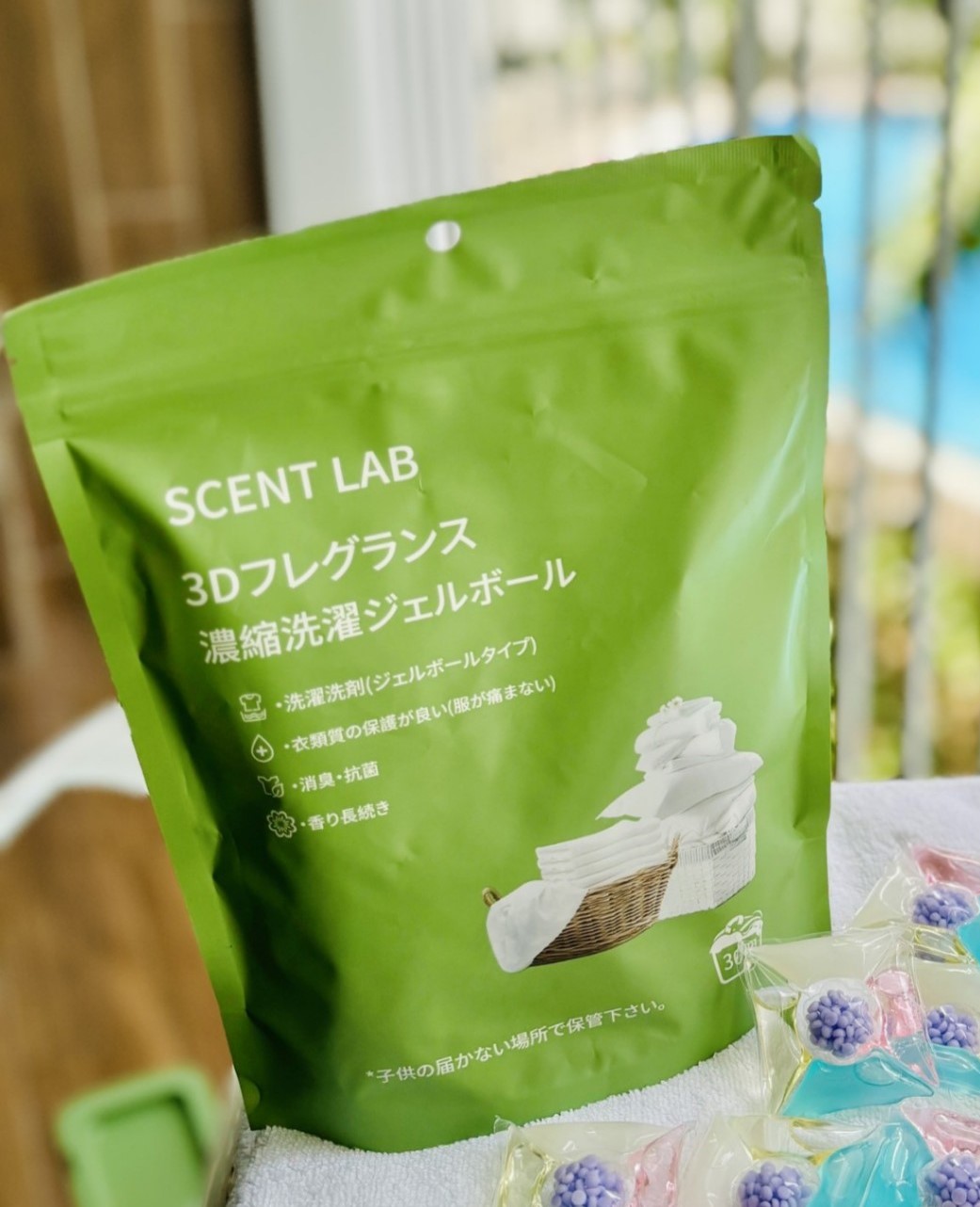 Viên giặt SCENT LAB cho máy giặt lồng ngang và lồng đứng (dạng túi)