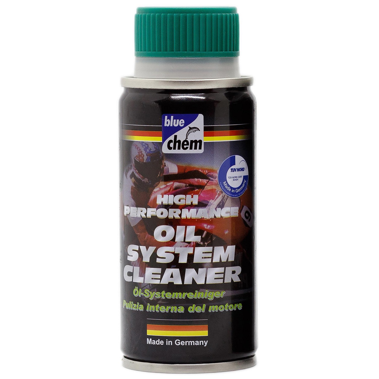 Dung Dịch Súc Rửa Động Cơ Cho Mô Tô Xe Máy Bluechem Oil System Cleaner (50ml)