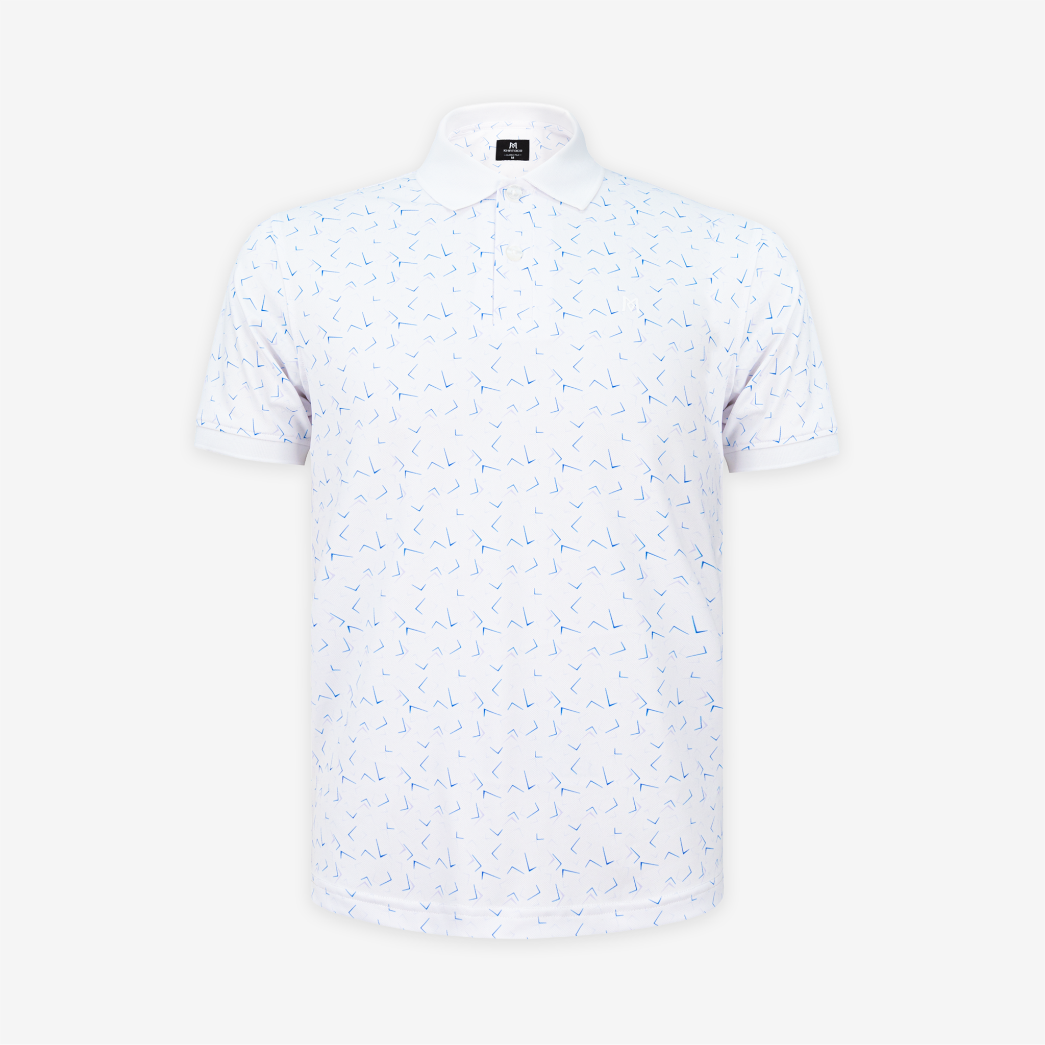 Áo polo nam KHATOCO không túi A2MN438R2-CNIN801-2709-N