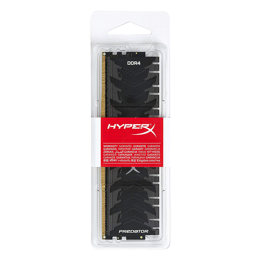 RAM PC Kingston 8GB HyperX Predator Black DDR4 2400MHz HX424C12PB3/8 - Hàng Chính Hãng